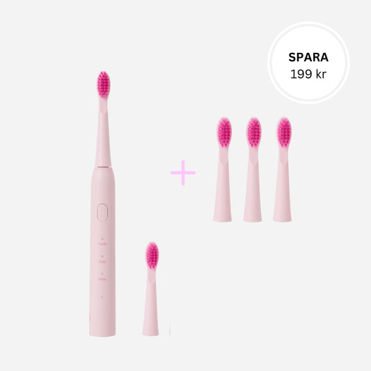 Toothbrush Refill Kit Pink